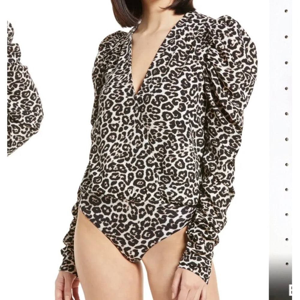 AFRM Danna Puff Sleeve Bodysuit - Picture 4 of 8